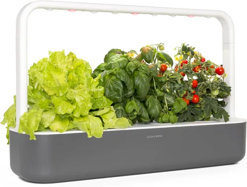 Miniatura 7 de Click & Grow - Kit de jardín de hierbas para interiores con luz de crecimiento, más fácil que el sistema de cultivo hidropónico, jardín inteligente