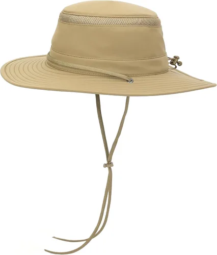 Miniatura 6 de Sombrero de ala ancha Cimarron Safari para mujeres y hombres – UPF 50+ sombrero de pesca al aire libre sombrero de protección solar para Masilla