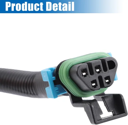 Miniatura 6 de X AUTOHAUX 2 piezas 38 cm de extensión de arnés de cabecera de sensor de oxígeno O2 para Chevrolet Camaro 2010-2013 para Chevrolet Corvette 2006-2013