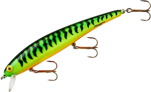 Miniatura 15 de Bomber Señuelos Long A Slender Minnow Jerbait Señuelo de Pesca a rayas (Baby Striper)