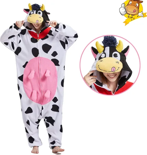 Miniatura 3 de Pijama unisex de una sola pieza para cosplay, disfraz de Halloween