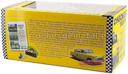 Miniatura 2 de 1981 Chicago Checker Cab Taxi A11 Verde 1:18 Diecast