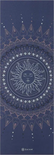 Miniatura 3 de Gaiam - Alfombrilla de yoga, 6 mm, extra gruesa, antideslizante, de primera calidad, para todo tipo de yoga, pilates y ejercicios en el suelo