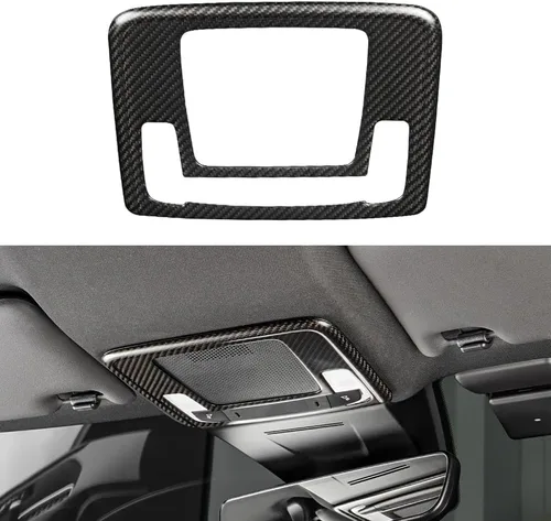 Miniatura 11 de JSWAN Cubierta de Trim de Fibra de Carbono para Luz de Lectura de Coche Compatible con Civic Type R FL5 Typer de 11ª Generación Cubierta de Lámpara