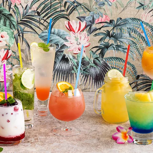 Miniatura 6 de Paquete de 1000 pajitas de plástico para beber, 10.2 pulgadas, extra largas, coloridas, desechables, pajitas para batidos, pajitas de fiesta a