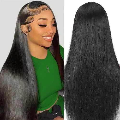 Miniatura 27 de CUTE BEIN Pelucas de cabello humano con encaje frontal HD de 13 x 6 pulgadas de densidad 250, [2 años de vida útil, 9.12 onzas], pelucas de cabello
