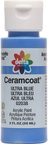 Miniatura 196 de Delta Creative Ceramcoat - Pintura acrílica en varios colores (2 onzas), 2436, carbón