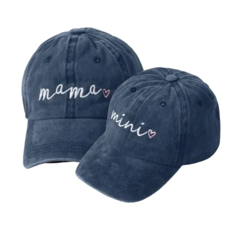 Mama and Mini Hats For Women, Cute Mother Daughter Hats, Mom And Daughter Matching Hats, Mommy and Me Hats, Set of 2 Matching Toddler And Mommy Hats