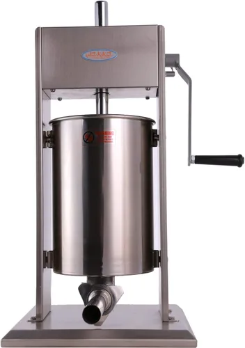 Hakka - Llenador de carne vertical de acero inoxidable de 22 libras (10 L)