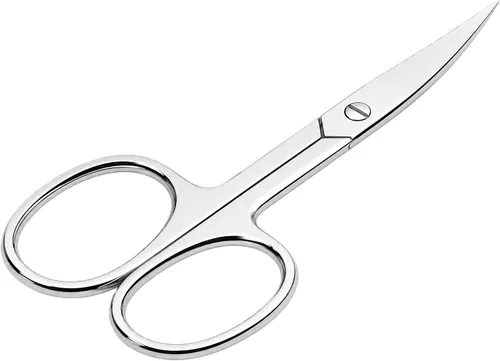CoCo's - Tijeras de uñas curvadas, tijeras de manicura de estilo profesional para uñas, uñas, cejas, cutículas e entrecruzados, acero inoxidable