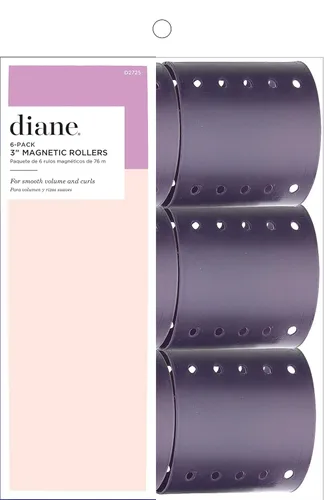 Miniatura 6 de Diane Rodillos magnéticos, beige, 1.13 pulgadas, 12 unidades (paquete de 1)