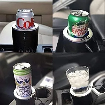 Miniatura 7 de BFYCHYC - Calentador de tazas de automóvil 2 en 1 de alta calidad, enfriador inteligente para taza de automóvil, soporte perfecto para vasos