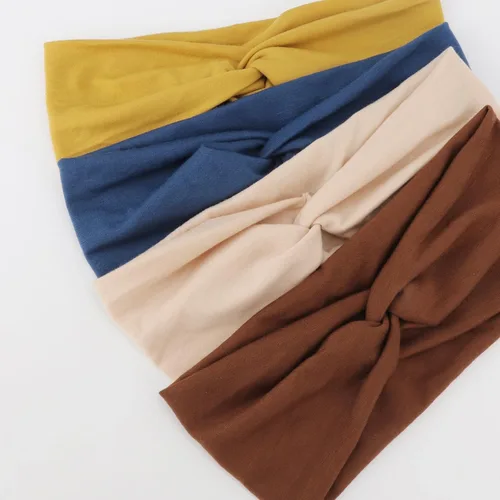 Miniatura 42 de DRESHOW Paquete de 8 diademas anudadas para mujer, con tiras cruzadas, antideslizantes, bohemias, trenzadas, accesorios para el cabello