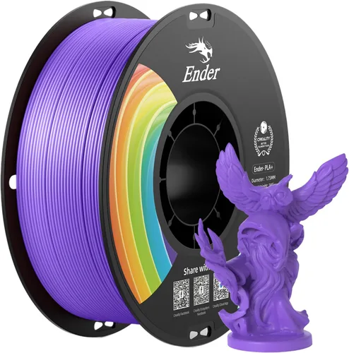 Miniatura 10 de Creality Filamento para Impresora 3D, Filamento PLA Plus 1.75mm Beige, PLA Pro Dureza Mejorada Exactitud Dimensional +/- 0.03mm, Carrete de 1KG