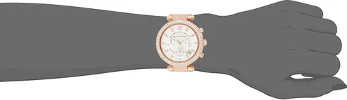 Miniatura 6 de Michael Kors - Reloj Parker de acero inoxidable con detalles de diamantes