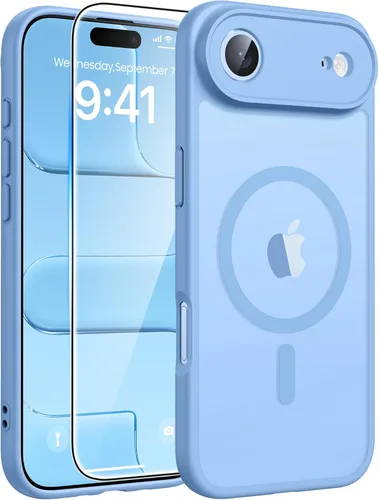 Miniatura 256 de FNTCASE - Funda para iPhone 16 Pro: magnética, mate, translúcida, de grado militar, protectora contra caídas, resistente, fina, duradera y a prueba