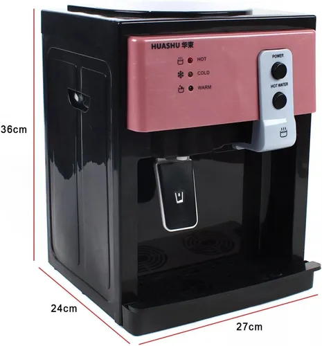 Miniatura 2 de Dispensador de enfriador de agua de escritorio de 5 galones, dispensador de agua caliente/fría, enfriador de agua de carga superior con función Oro