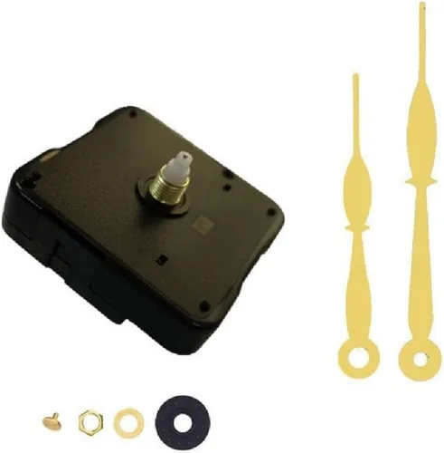 Kit de motor de reloj de pared de cuarzo, piezas de reparación de movimiento silencioso, mecanismo de movimiento de bricolaje, accesorios de