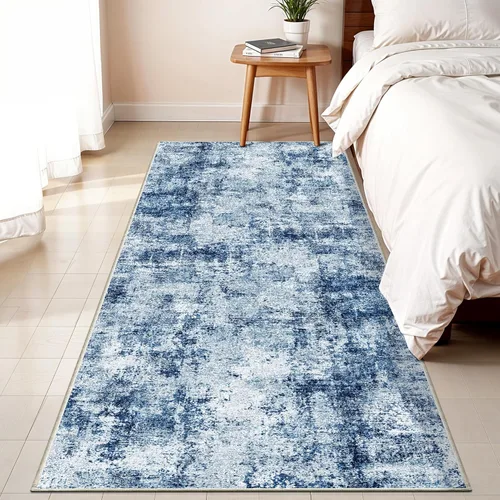 Miniatura 9 de Alfombra de pasillo lavable de 3 x 12: alfombra antideslizante fácil de limpiar - Alfombras suaves para sala de estar, dormitorio, cocina, alfombra