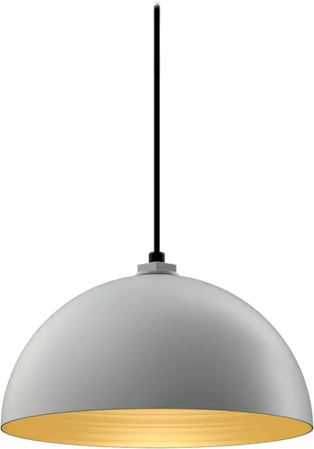 Miniatura 135 de Steel Lighting Co. Brentwood - Lámpara colgante Montada en el techo Cúpula redonda de 14 pulgadas Estilo moderno contemporáneo de granja