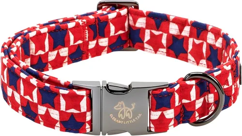 Miniatura 8 de Elegant Little Tail - Collar para perro de otoño, collar floral naranja duradero para perros medianos, ajustable para mascotas macho o hembra
