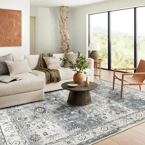 Miniatura 55 de YOUFORTONG Alfombras Corredoras de 2x10 para Pasillos, Alfombra de Cocina Suave, Alfombra Corredera Antideslizante con Respaldo de Goma para Baño
