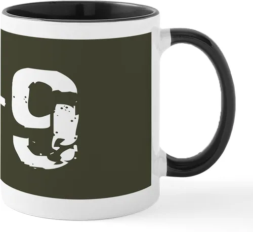 Miniatura 24 de CafePress Taza de café de cerámica de 11 oz (11.0 fl oz) de Police Mom