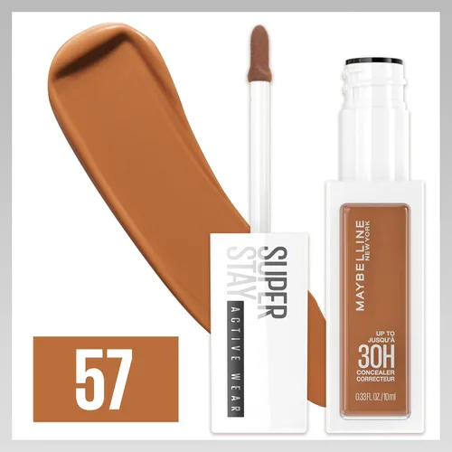 Miniatura 3 de Maybelline Super Stay - Maquillaje corrector líquido, corrector de cobertura completa, hasta 30 horas de duración, resistente a la transferencia, SS