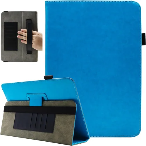 Miniatura 15 de Funda universal para tablet de 7 y 8 pulgadas, funda protectora con soporte para Android de 7.0 a 8.5 pulgadas con correa de mano y ranuras