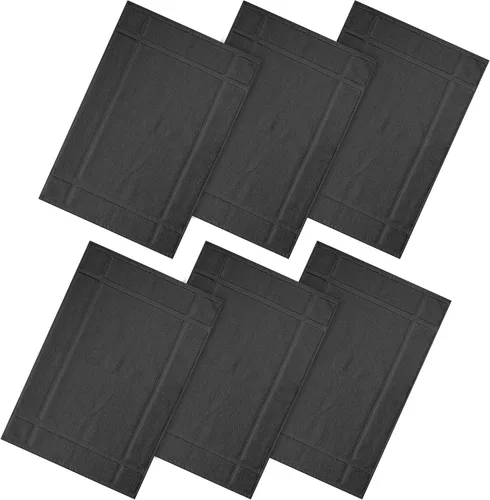 Miniatura 34 de Ample Decor Alfombra de baño 100% algodón de 34 x 20 pulgadas, felpa gruesa de 1350 GSM, suave absorbente, certificado Oeko-Tex, construcción Beige
