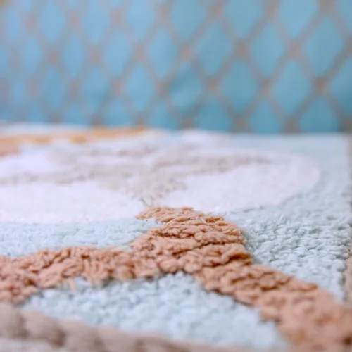 Miniatura 3 de Avanti Linens - Alfombra de baño, suave y absorbente, accesorios de baño inspirados en la playa (colección Seaglass, 20 x 30 pulgadas)