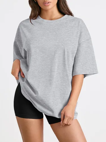 Miniatura 84 de Trendy Queen - Camisetas de entrenamiento de moda para mujer, camisetas atléticas de manga corta para verano y primavera, disponibles en tallas