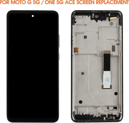 Miniatura 3 de Pantalla para Motorola Moto One 5G Ace Reemplazo de pantalla para Moto One 5G UW ACE Pantalla LCD XT2113-2, XT2113-5 Pantalla táctil Digitalizador