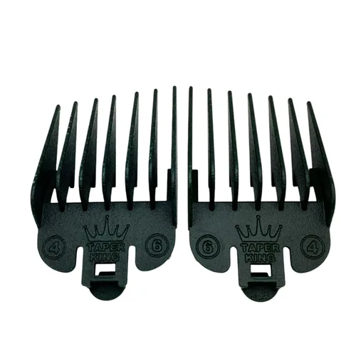 Miniatura 6 de Peine guía para cortapelos Taper King - ¡Adelgazamientos y desvanecimientos a prueba de errores en casa! Ruby (#1 a #3) - Compatible con cortapelos