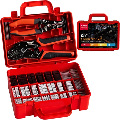 Miniatura 10 de PEBA JST Engarzador con Ratillo 32-22 AWG para Conectores Micro de 1.0mm/1.25mm/1.5mm/2.0mm de Pitch, Herramienta de Engarzamiento para JST-SH