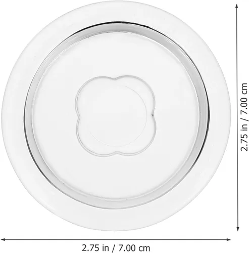 Miniatura 2 de Pesos de fermentación para frascos de boca ancha, tapa de frasco de vidrio de 2.75 pulgadas para decapado y fermentación seguros en el hogar