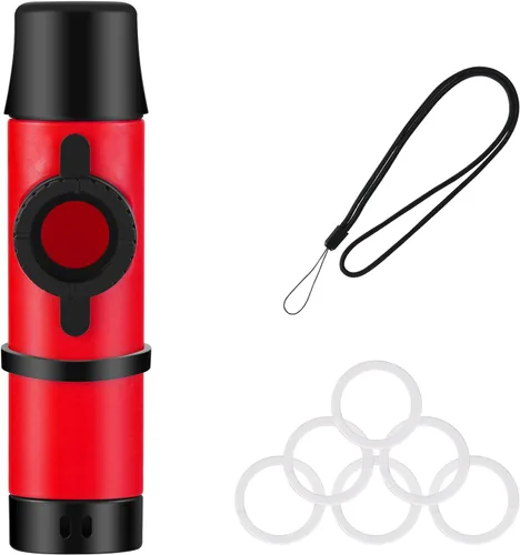 Miniatura 8 de RANMING Instrumento musical profesional Kazoo para adultos y amantes de la música, con 6 cañas adicionales para fiestas de cumpleaños, actuaciones