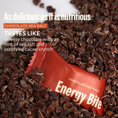 Miniatura 9 de GEM Energy Caffeinated Bite Energía Holística y Sostenida Apoya el Metabolismo, la Estamina y la Resistencia 40 mg de Cafeína, Raíz