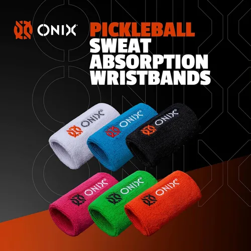 Miniatura 2 de ONIX Pulsera de absorción de sudor de pickleball Azul