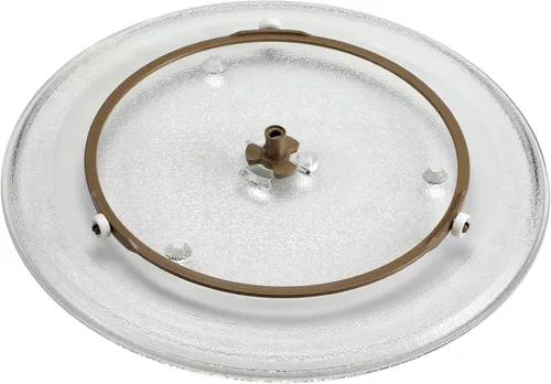 Miniatura 2 de Placa giratoria de microondas de 12.520 in/12.5 pulgadas, bandeja de cocina para microondas compatible con Samsung DE74-20015G, DE74-20015A