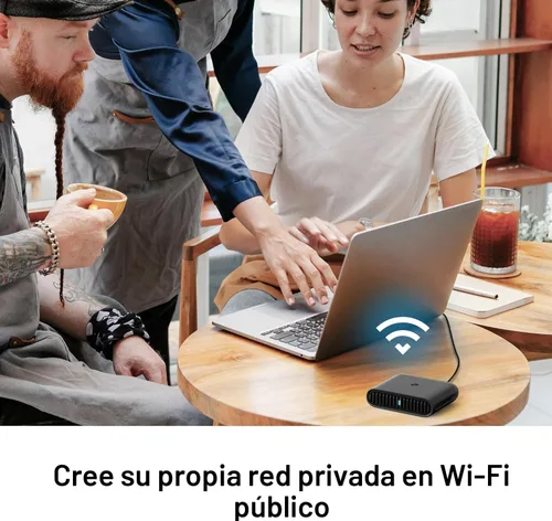 Miniatura 6 de TP-Link Router de viaje Wi-Fi 6 AX3000 de doble banda TL-WR3002X Multi-Gig portátil OpenVPN, WireGuard Fácil compartir WiFi público Aprobado