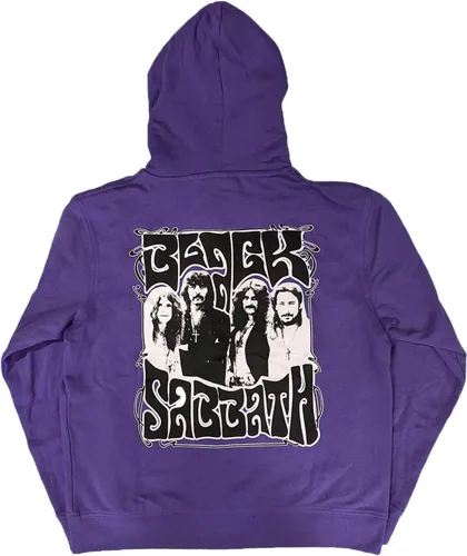 Miniatura 2 de Black Sabbath Henry Pocket Band Logo Nue Official Unisex Hoodie Purple