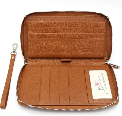 Miniatura 4 de Cartera de viaje, Marrón