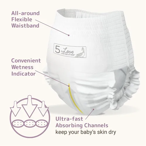 Miniatura 3 de Bambo Nature Pantalones de entrenamiento premium (tallas 4 a 6 disponibles), talla 5, 20