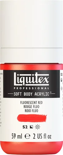 Miniatura 80 de Liquitex Professional Soft Body - Pintura acrílica, botella de 2 onzas (59 ml), blanco titanio Titanio Blanco