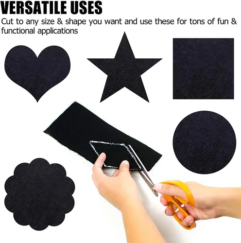Miniatura 6 de Tela de fieltro autoadhesiva, forro de terciopelo suave para cajones, tela de terciopelo para arte y manualidades, forro de fieltro para joyero