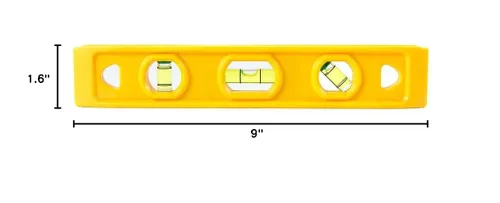 Miniatura 9 de Swanson Tool Co TBL001M Nivel de Caja de Herramientas Magnético con Marco de Aluminio de 12 pulgadas con Vial de Inclinación, Vistas de Lectura