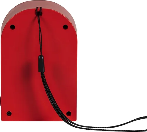 Miniatura 10 de Crosley CR3046A-RE Mini Jukebox Altavoz Bluetooth portátil con luces LED y micrófono, rojo