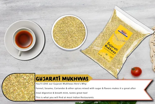 Miniatura 7 de Rani Gujarati Mukhwas (Mezcla Especial para Después de la Cena) 400 g (14 oz) ~ Vegano Kosher Sin Colorantes De Origen Indio