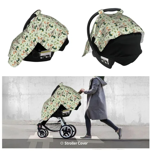 Miniatura 4 de Linda manta para asiento de auto de bebé de pato de malardo, cubierta de lactancia para recién nacido, manta para regalo de ducha de recién nacido